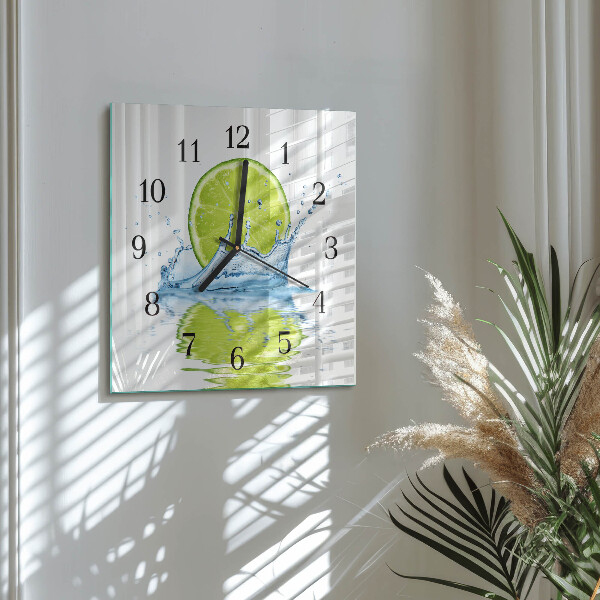 Orologio quadrato Acqua di calce