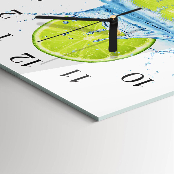 Orologio quadrato Acqua di calce