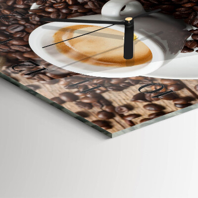 Orologio quadrato Tazza di caffè