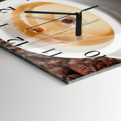 Orologio quadrato Tazza di caffè