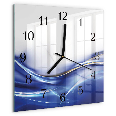 Orologio quadrato Linee astratte