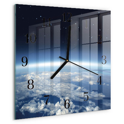 Orologio quadrato L'universo della Terra