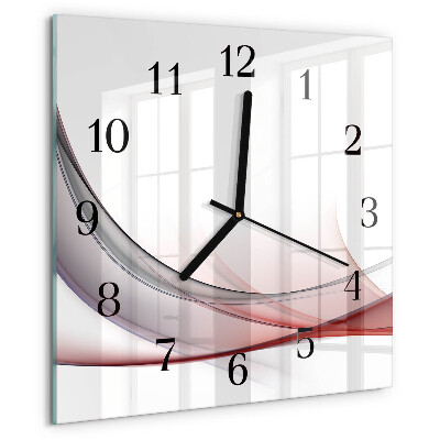 Orologio quadrato Astrazione