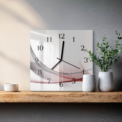 Orologio quadrato Astrazione
