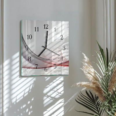 Orologio quadrato Astrazione