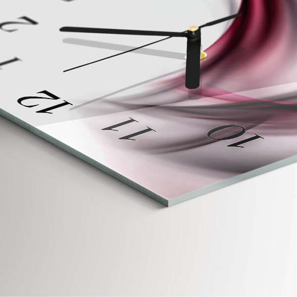Orologio quadrato Linee astratte