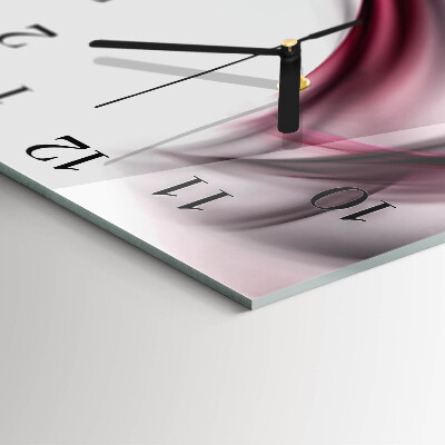 Orologio quadrato Linee astratte