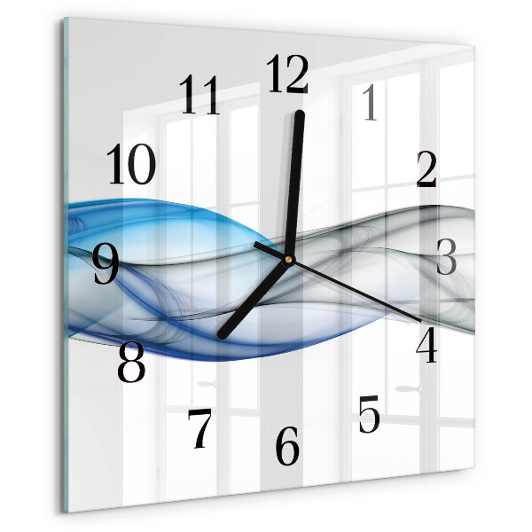 Orologio quadrato Fumo astratto