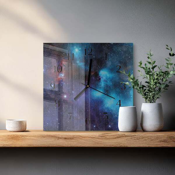 Orologio quadrato Cielo stellato