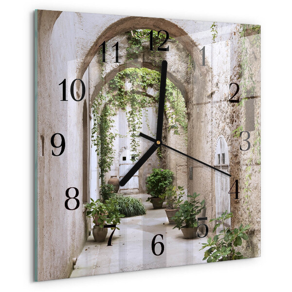 Orologio quadrato Piante da viale