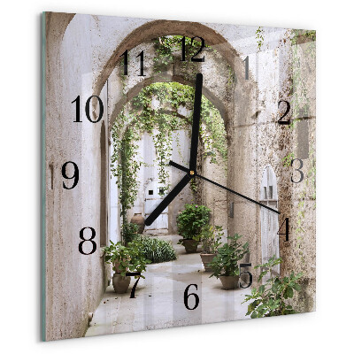 Orologio quadrato Piante da viale