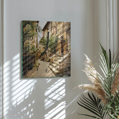 Orologio quadrato Avenue Palms
