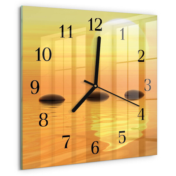 Orologio quadrato Acqua Sole