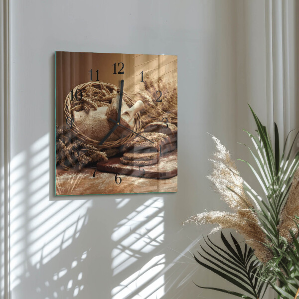 Orologio quadrato Pane