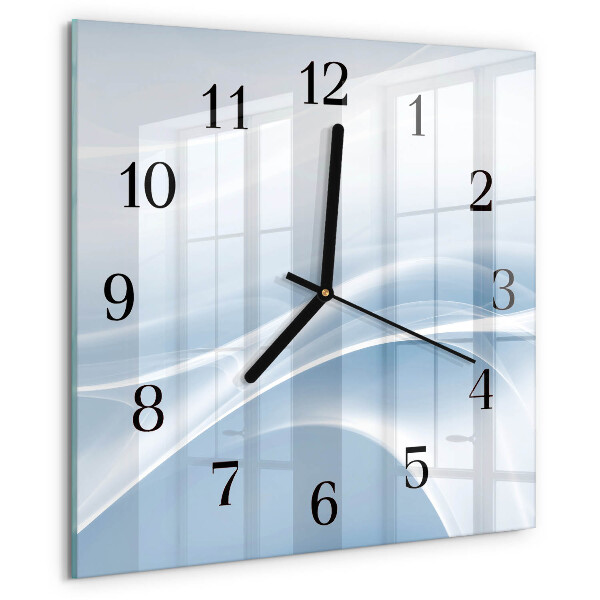 Orologio quadrato Linee astratte