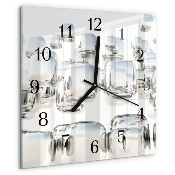 Orologio quadrato cubo 3D