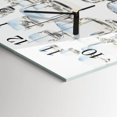 Orologio quadrato cubo 3D