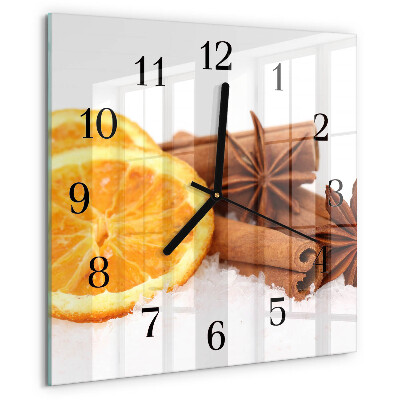 Orologio quadrato Limone e vaniglia