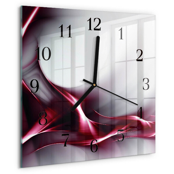 Orologio quadrato Astrazione
