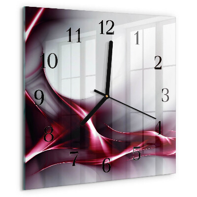 Orologio quadrato Astrazione