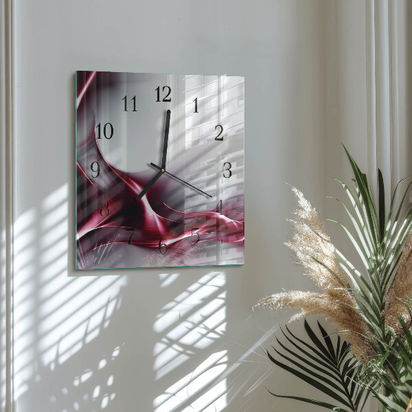 Orologio quadrato Astrazione