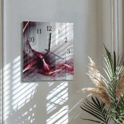 Orologio quadrato Astrazione