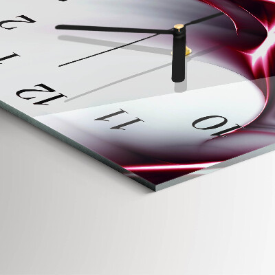Orologio quadrato Astrazione