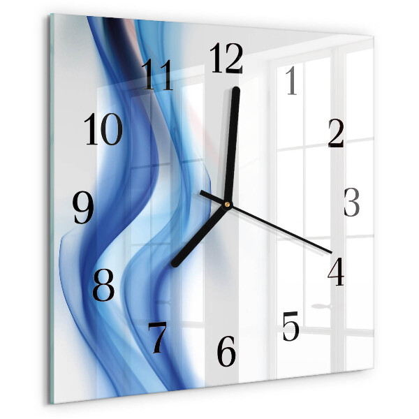 Orologio quadrato Fumo astratto