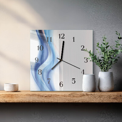 Orologio quadrato Fumo astratto