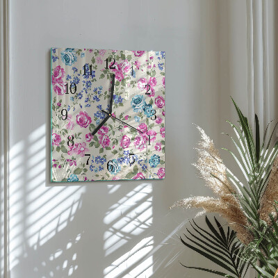 Orologio quadrato Rose