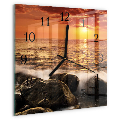 Orologio quadrato Tramonto