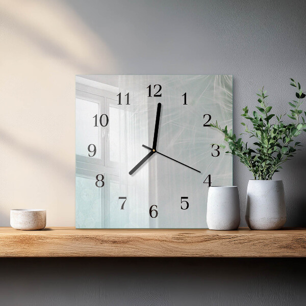 Orologio quadrato Astrazione
