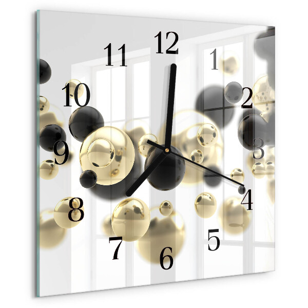 Orologio quadrato Astrazione