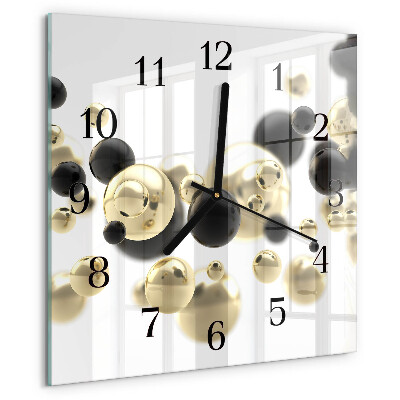 Orologio quadrato Astrazione