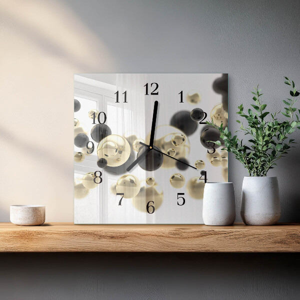 Orologio quadrato Astrazione