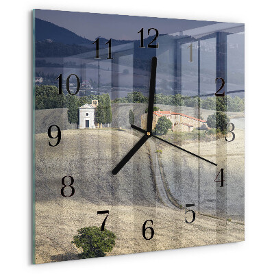 Orologio quadrato Paesaggio