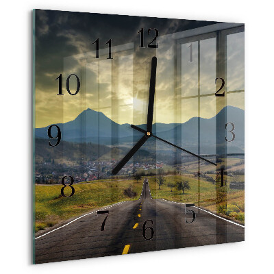 Orologio quadrato Sentiero delle Montagne