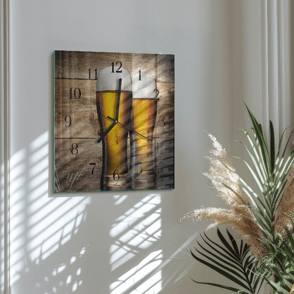 Orologio quadrato Birra