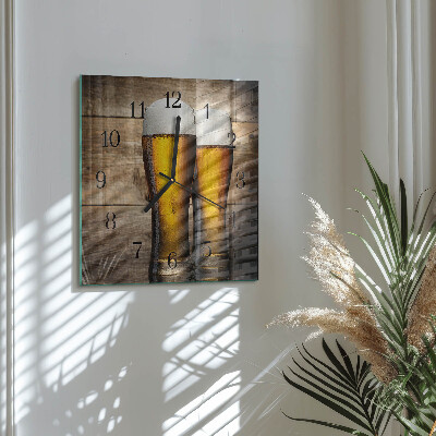 Orologio quadrato Birra