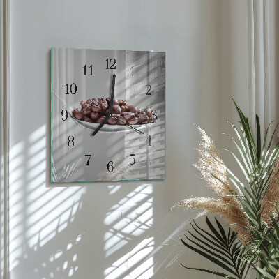 Orologio quadrato Un cucchiaio di caffè