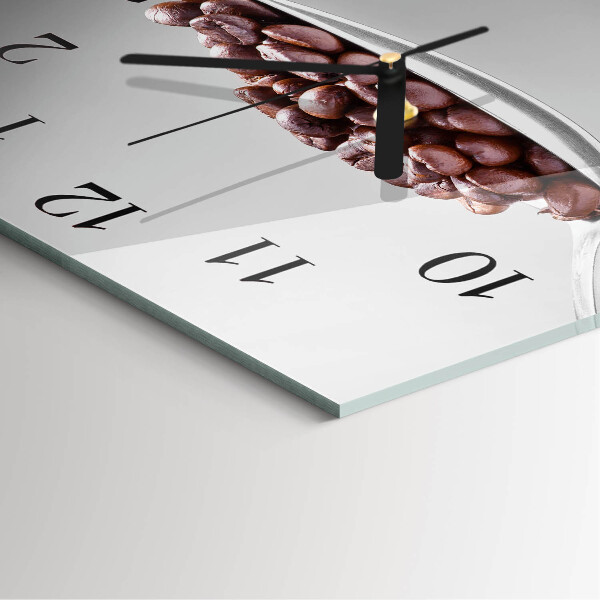 Orologio quadrato Un cucchiaio di caffè