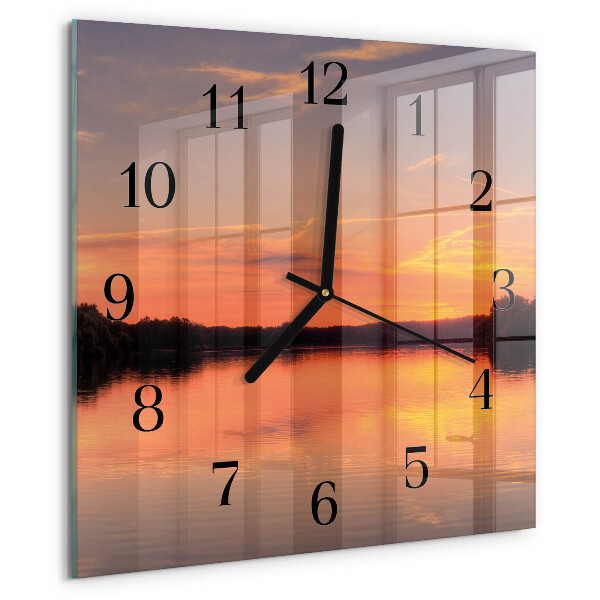 Orologio quadrato Tramonto