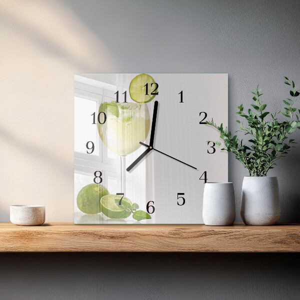Orologio quadrato Carbonato di calcio