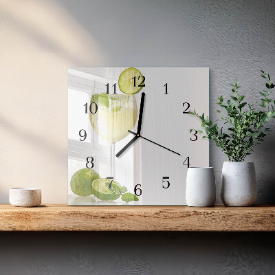 Orologio quadrato Carbonato di calcio
