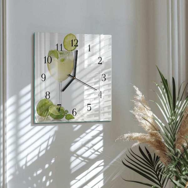 Orologio quadrato Carbonato di calcio