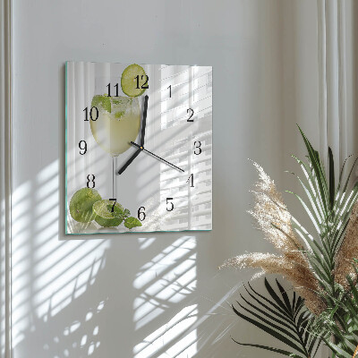 Orologio quadrato Carbonato di calcio
