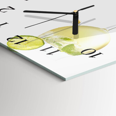 Orologio quadrato Carbonato di calcio