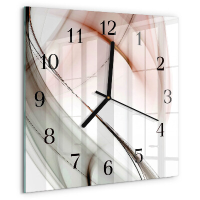 Orologio quadrato Astrazione