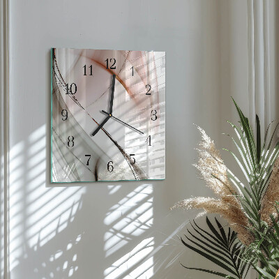 Orologio quadrato Astrazione