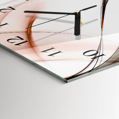 Orologio quadrato Astrazione